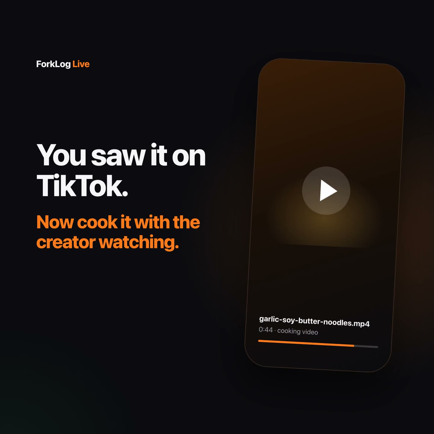 ForkLog Live, routed.